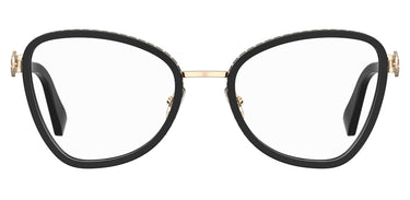 Premium Women Moschino Eyeglasses: MOS584 - Black - SpecSMART Eye Clinic (Front View)